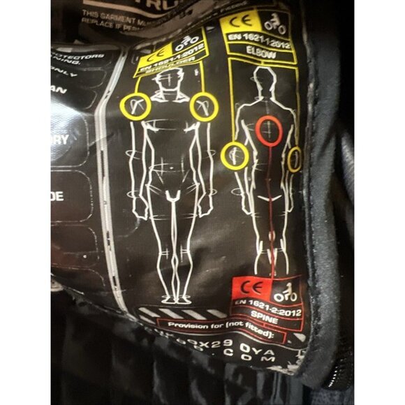 Oxford Legend Wax Cotton Motorcycle Protection Jacket Sz S Small Padded Biker - Picture 13 of 13